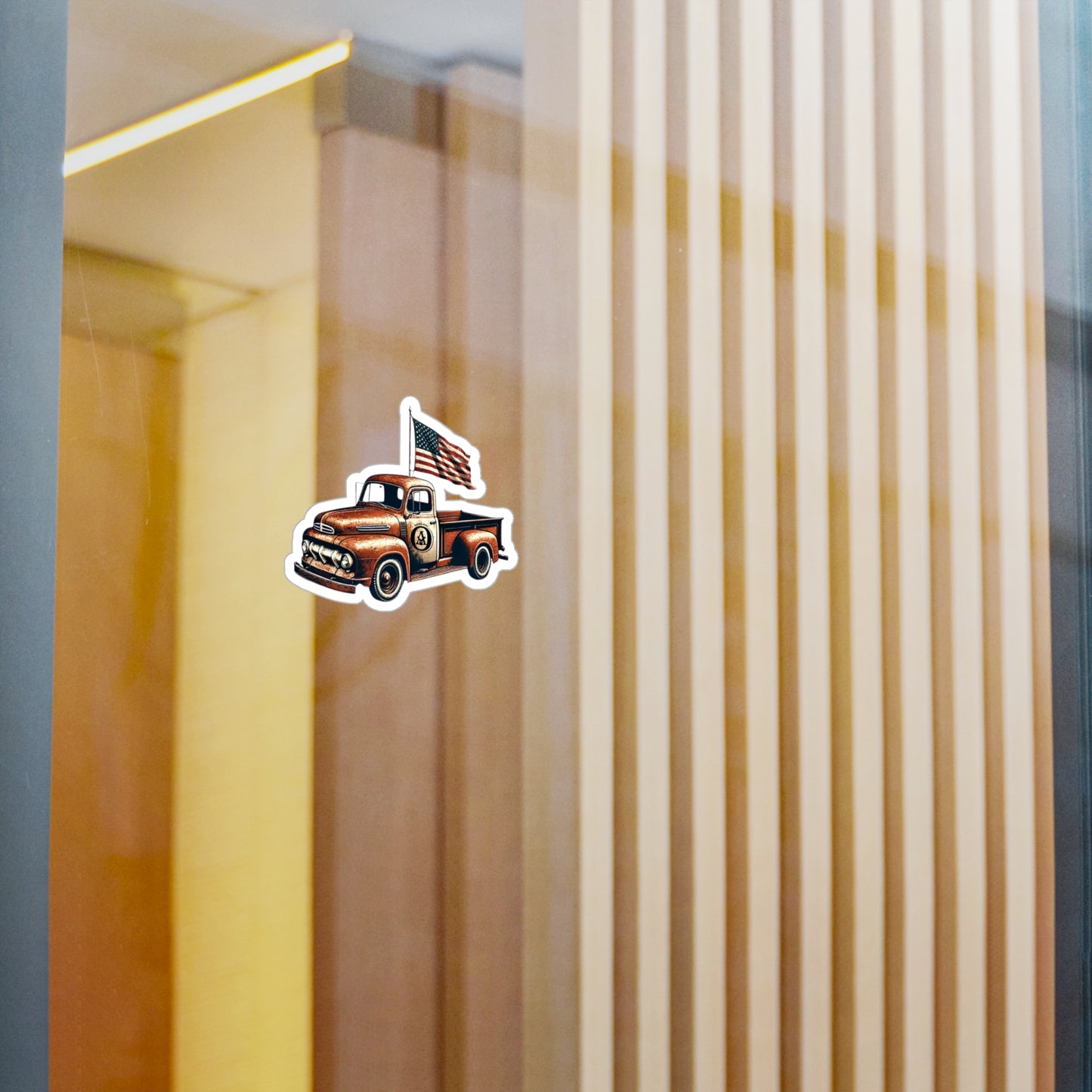 Optimus Arms Truck Vinyl Decal