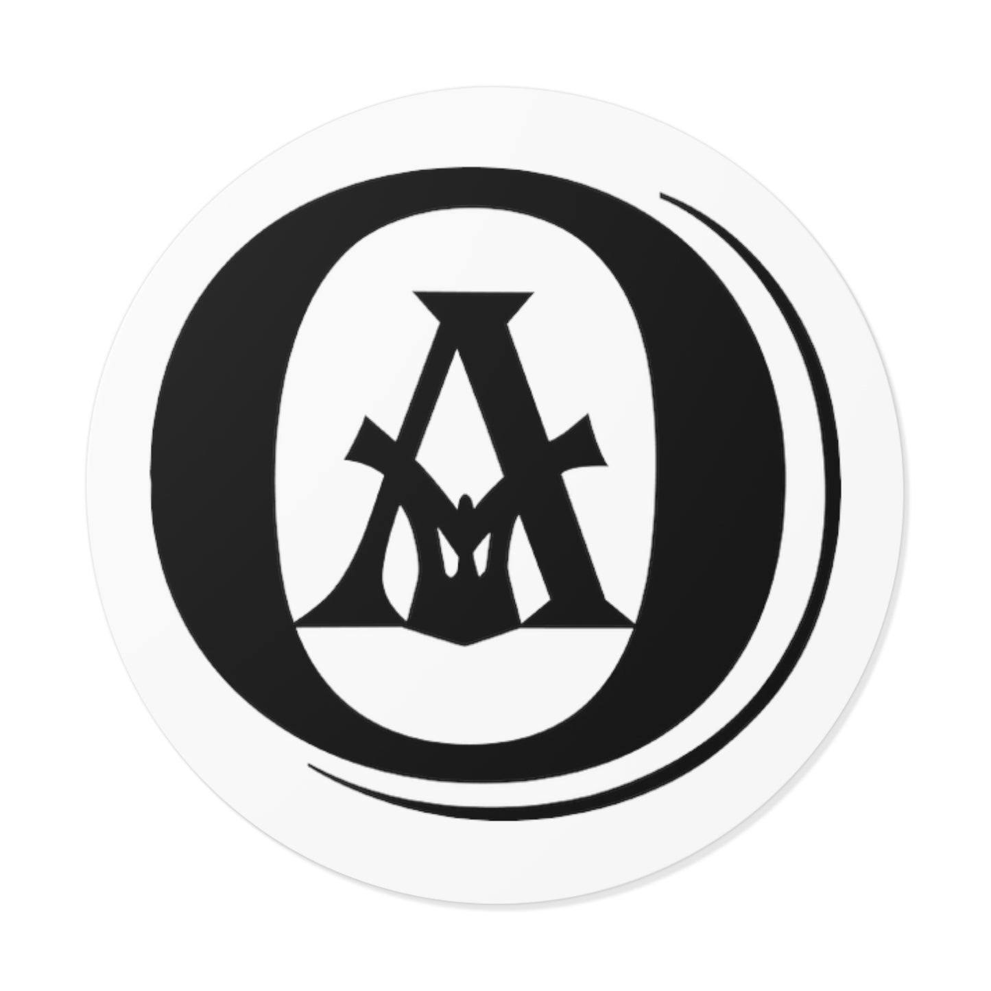 Optimus Arms Round Vinyl Stickers