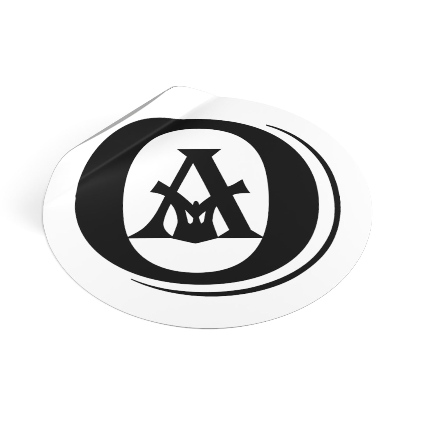 Optimus Arms Round Vinyl Stickers