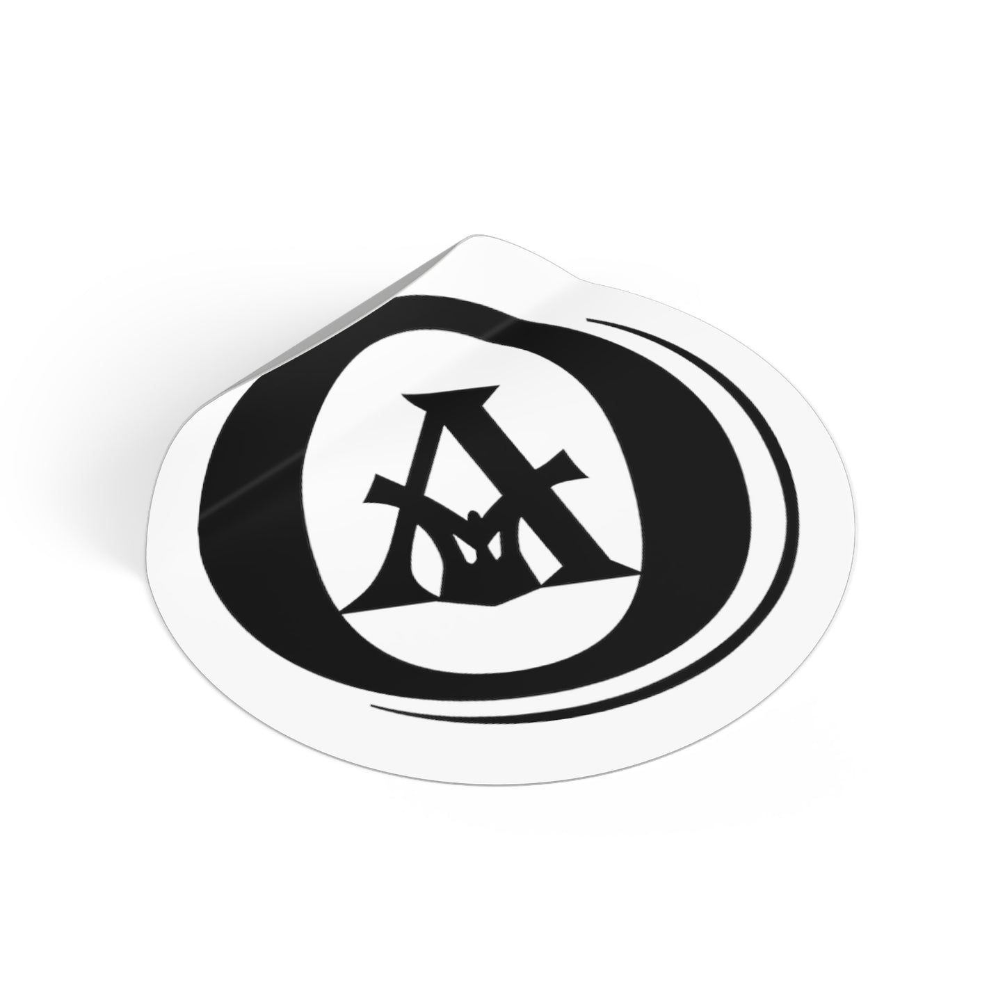 Optimus Arms Round Vinyl Stickers