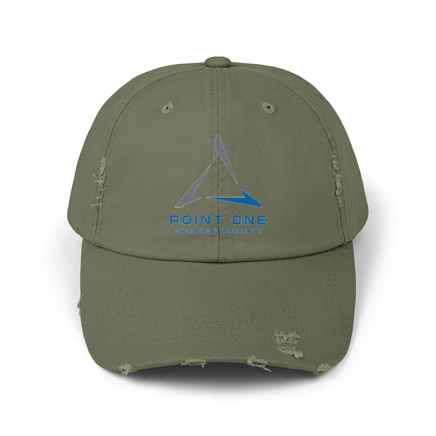 Point One Distressed Cap