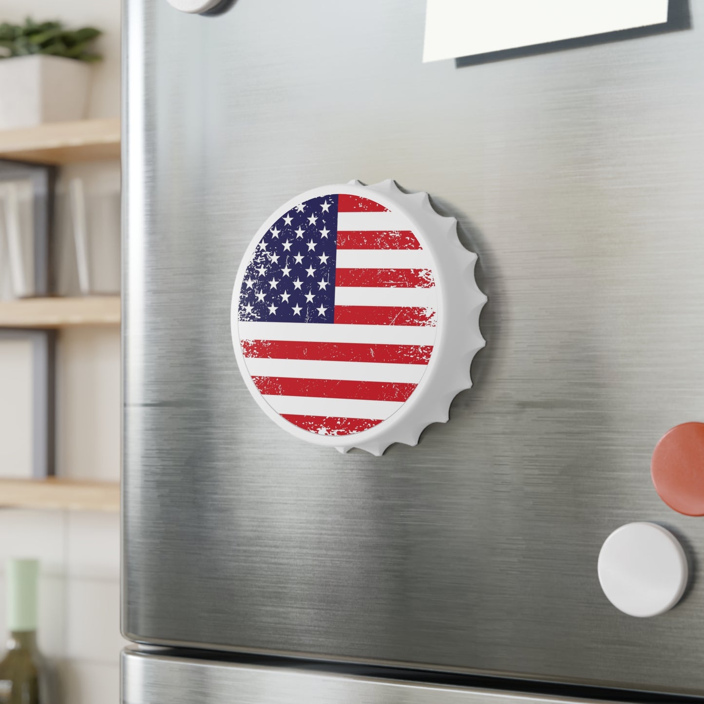 American Flag Bottle Opener
