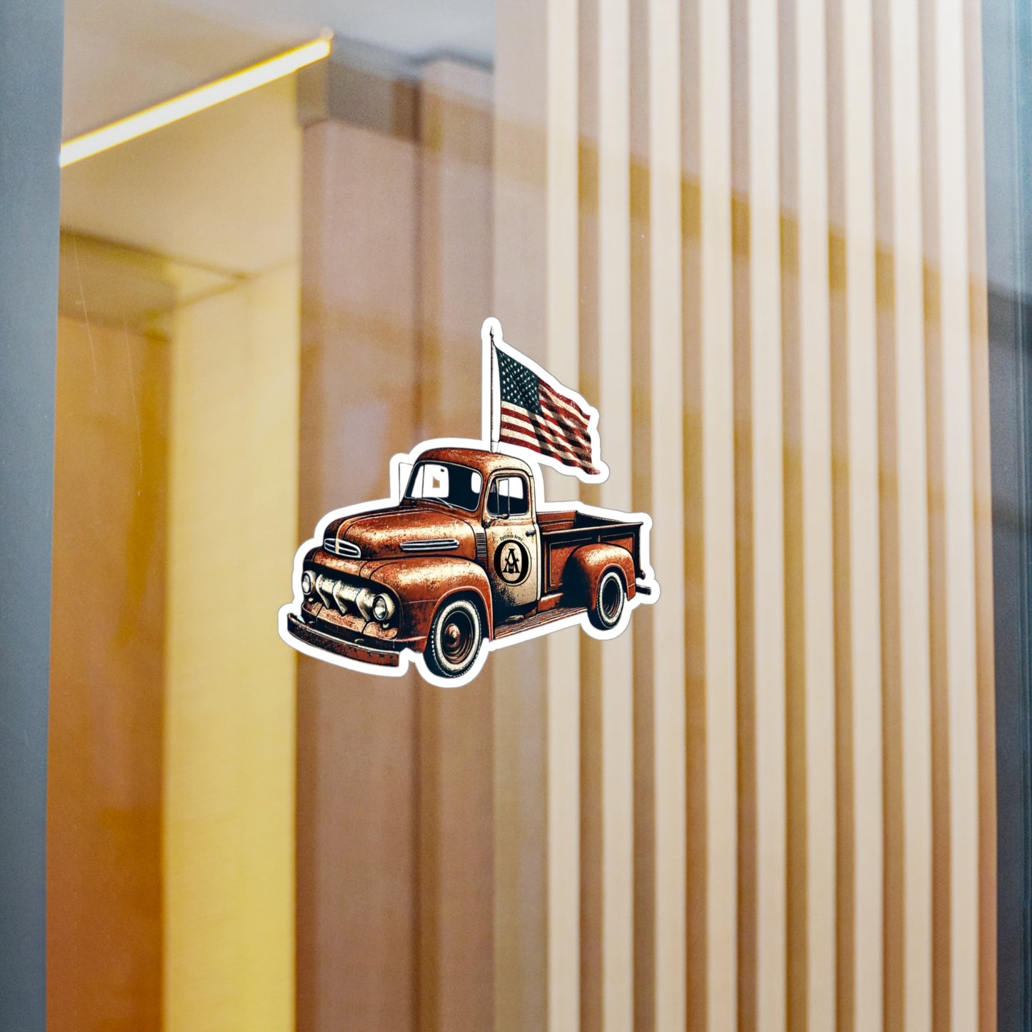 Optimus Arms Truck Vinyl Decal