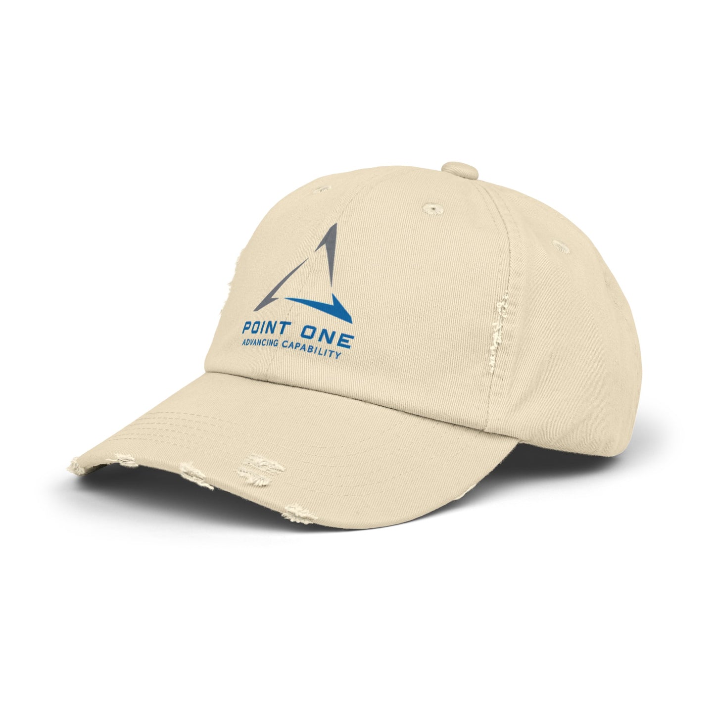 Point One Distressed Cap