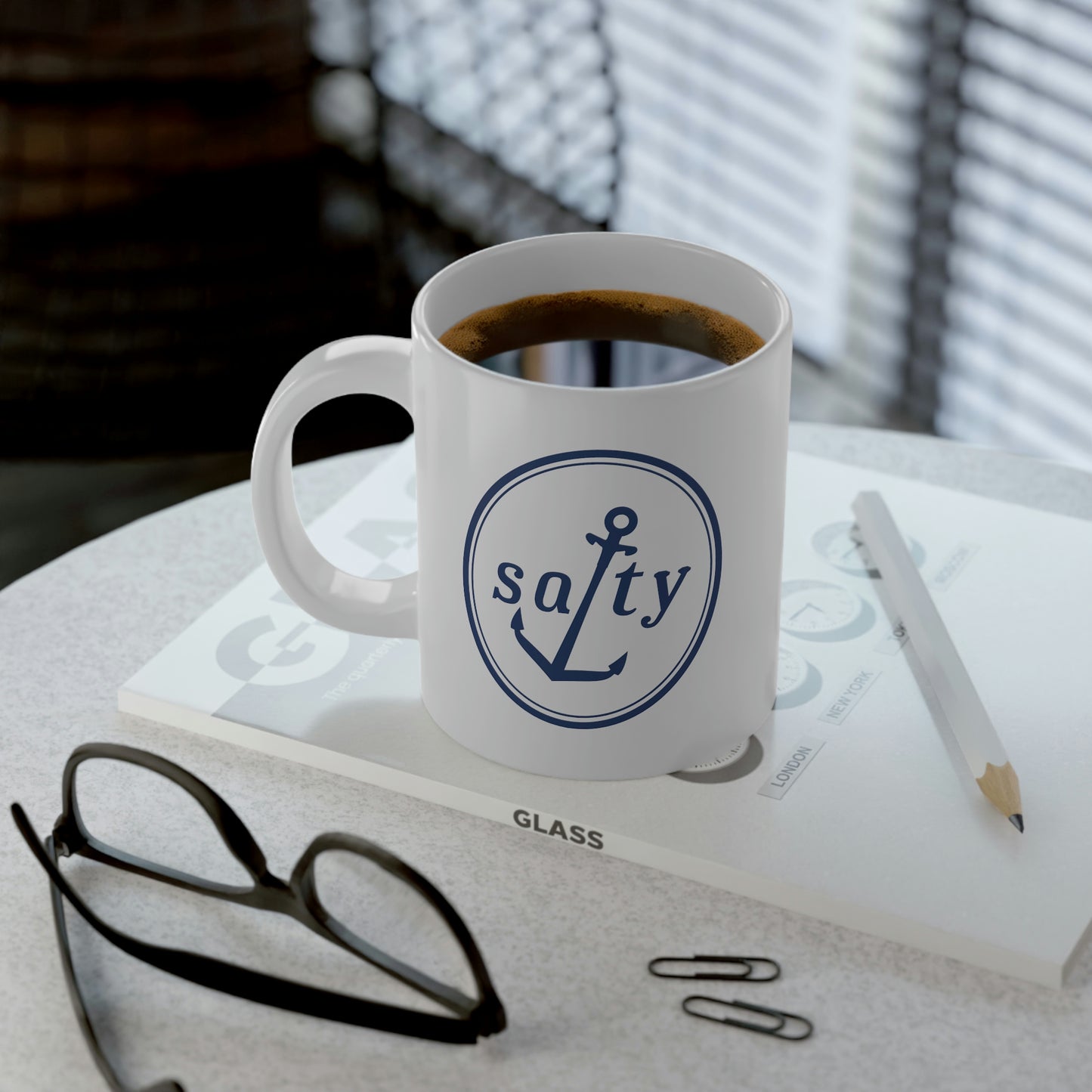 Salty™ Might be coffee Jumbo Mug, 20oz