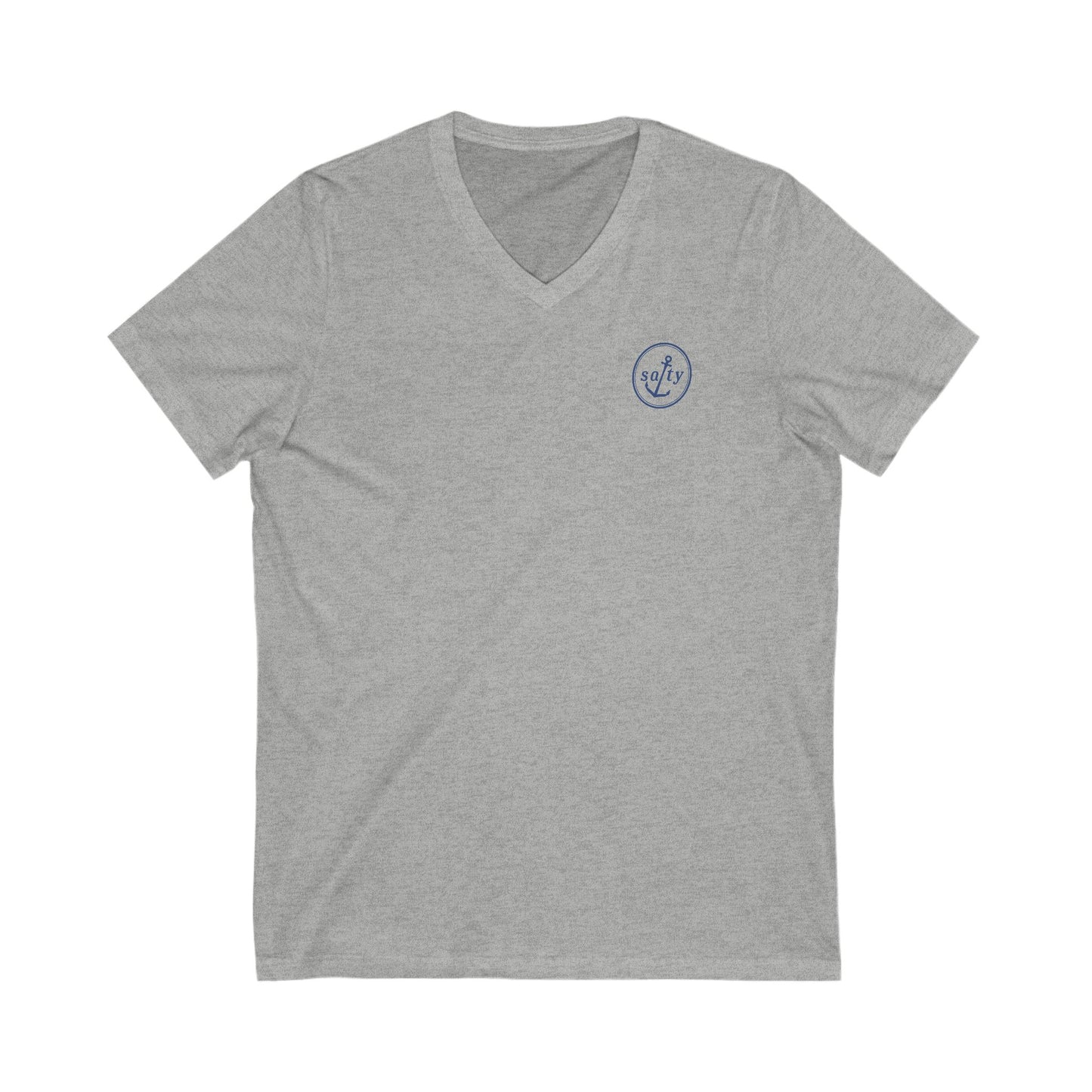 Salty™ Logo Unisex V-Neck Tee