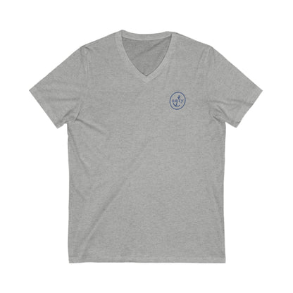 Salty™ Logo Unisex V-Neck Tee