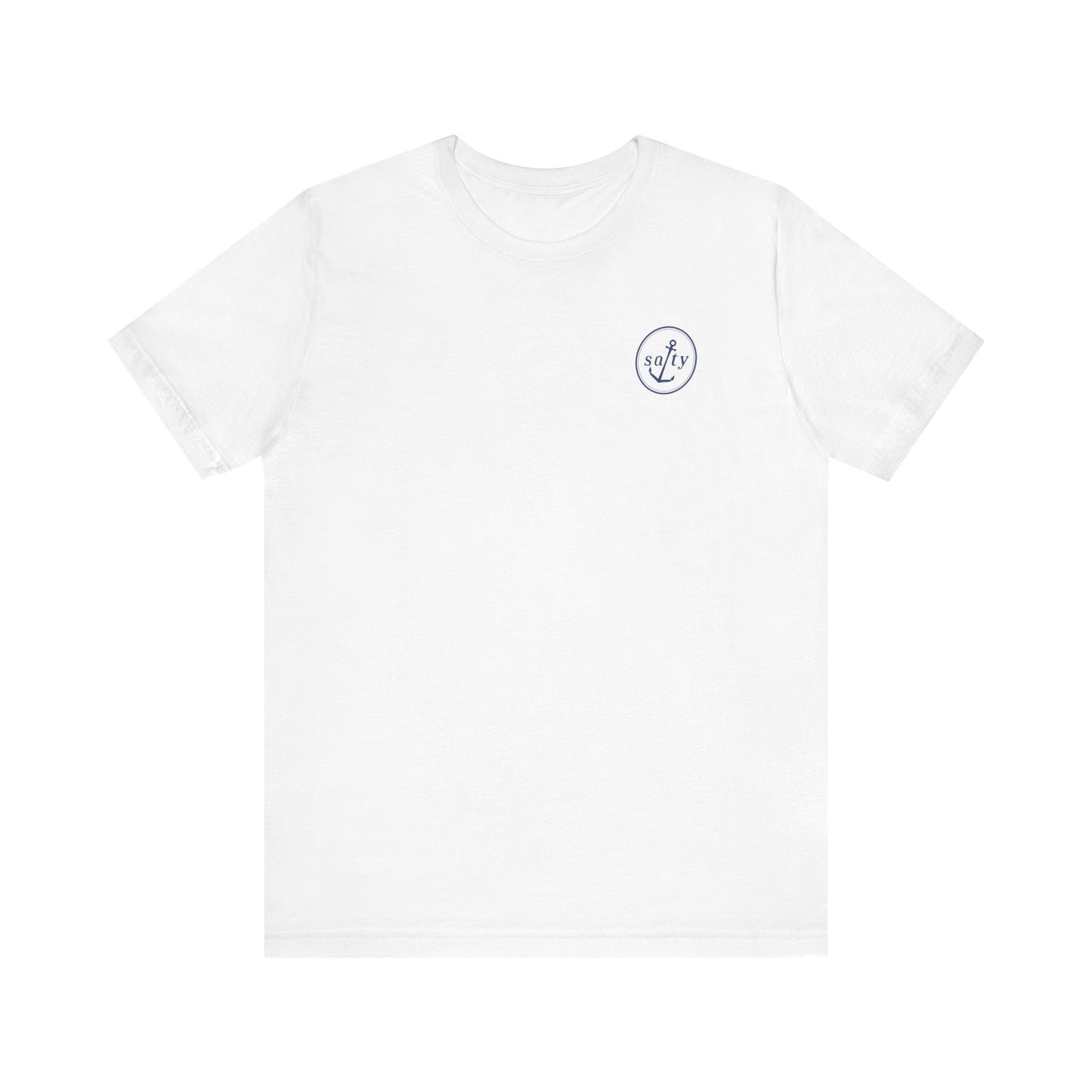 Salty™ Logo Unisex Crew Neck Tee