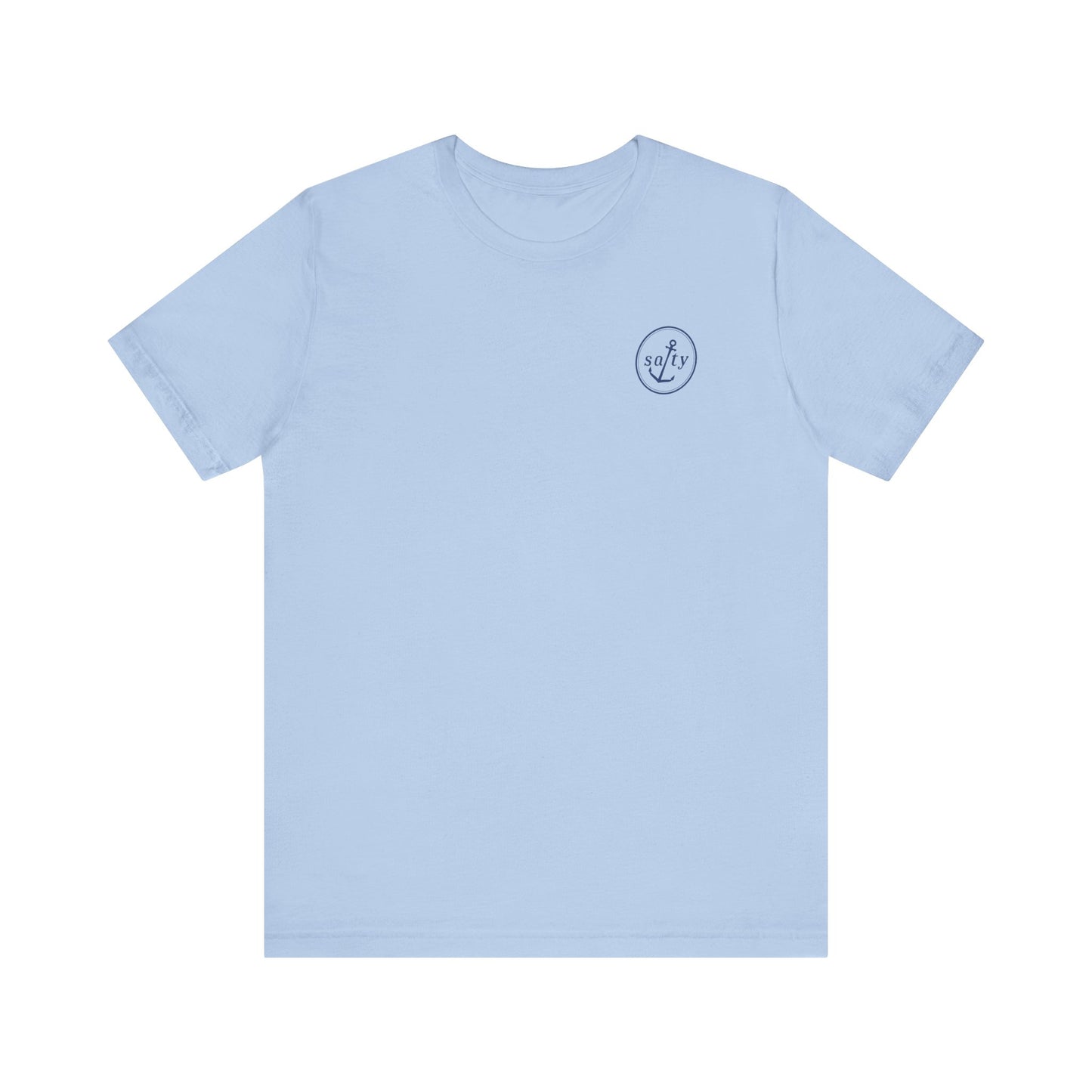 Salty™ Logo Unisex Crew Neck Tee