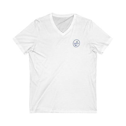 Salty™ Logo Unisex V-Neck Tee