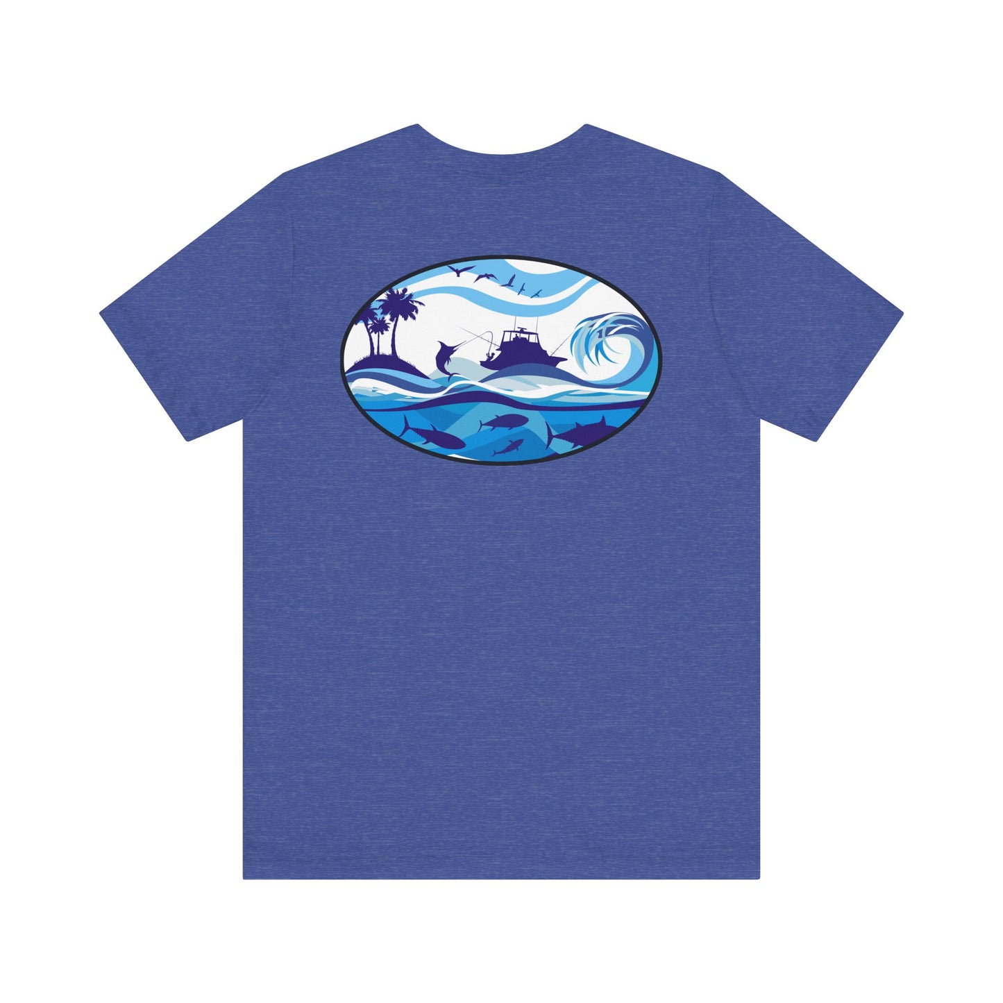 Salty Marlin Jersey Short Sleeve Tee