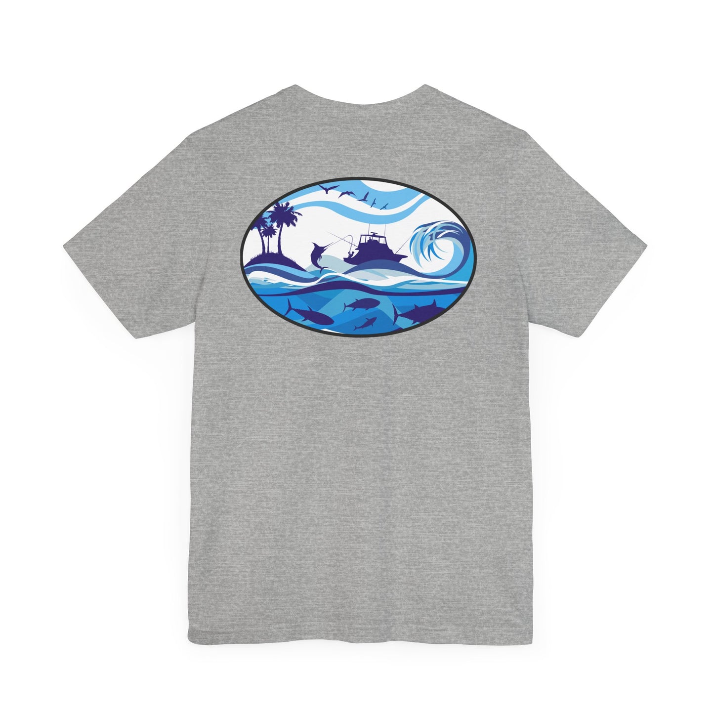 Salty Marlin Jersey Short Sleeve Tee