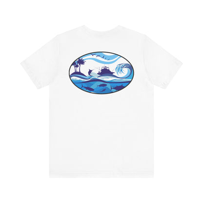 Salty Marlin Jersey Short Sleeve Tee