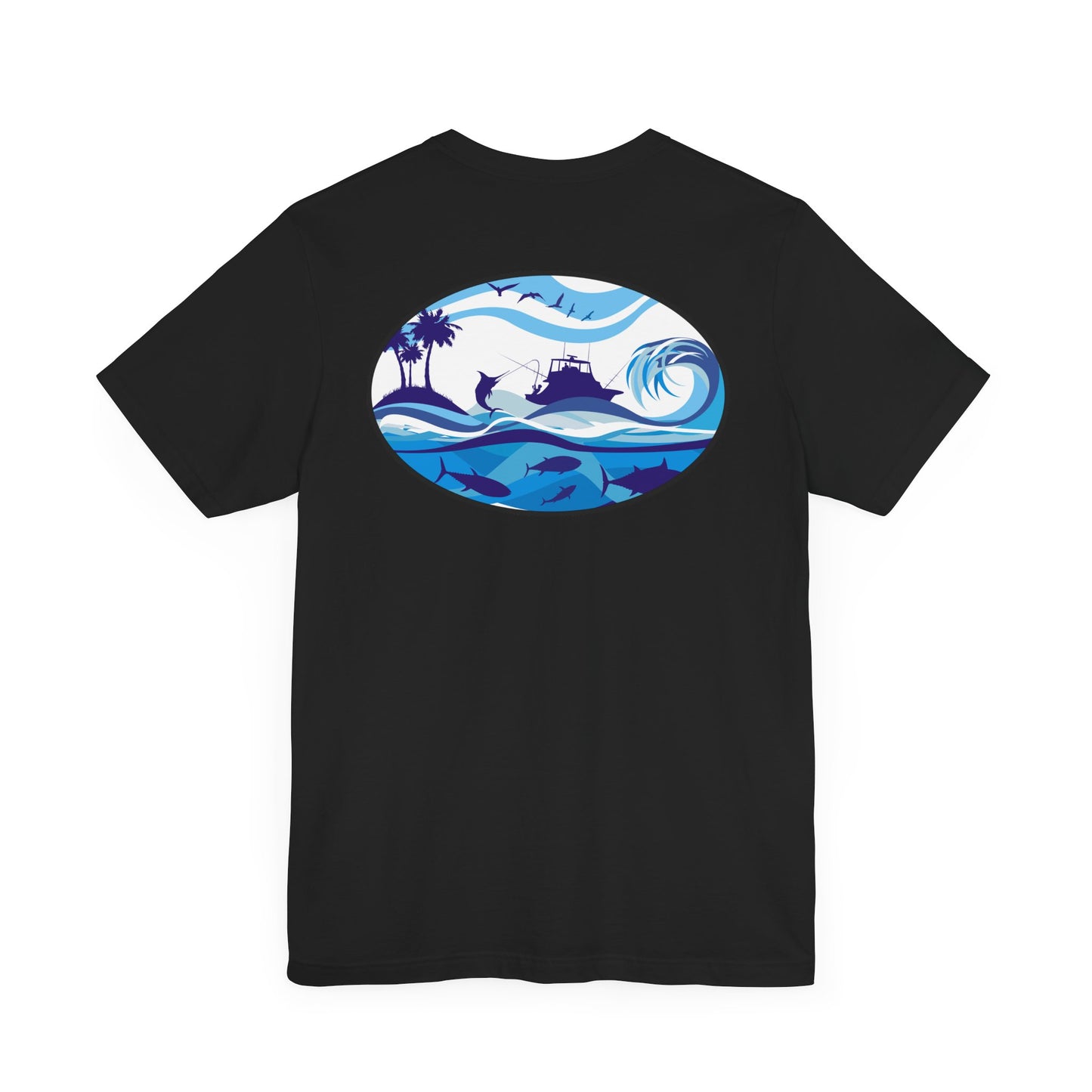 Salty Marlin Jersey Short Sleeve Tee