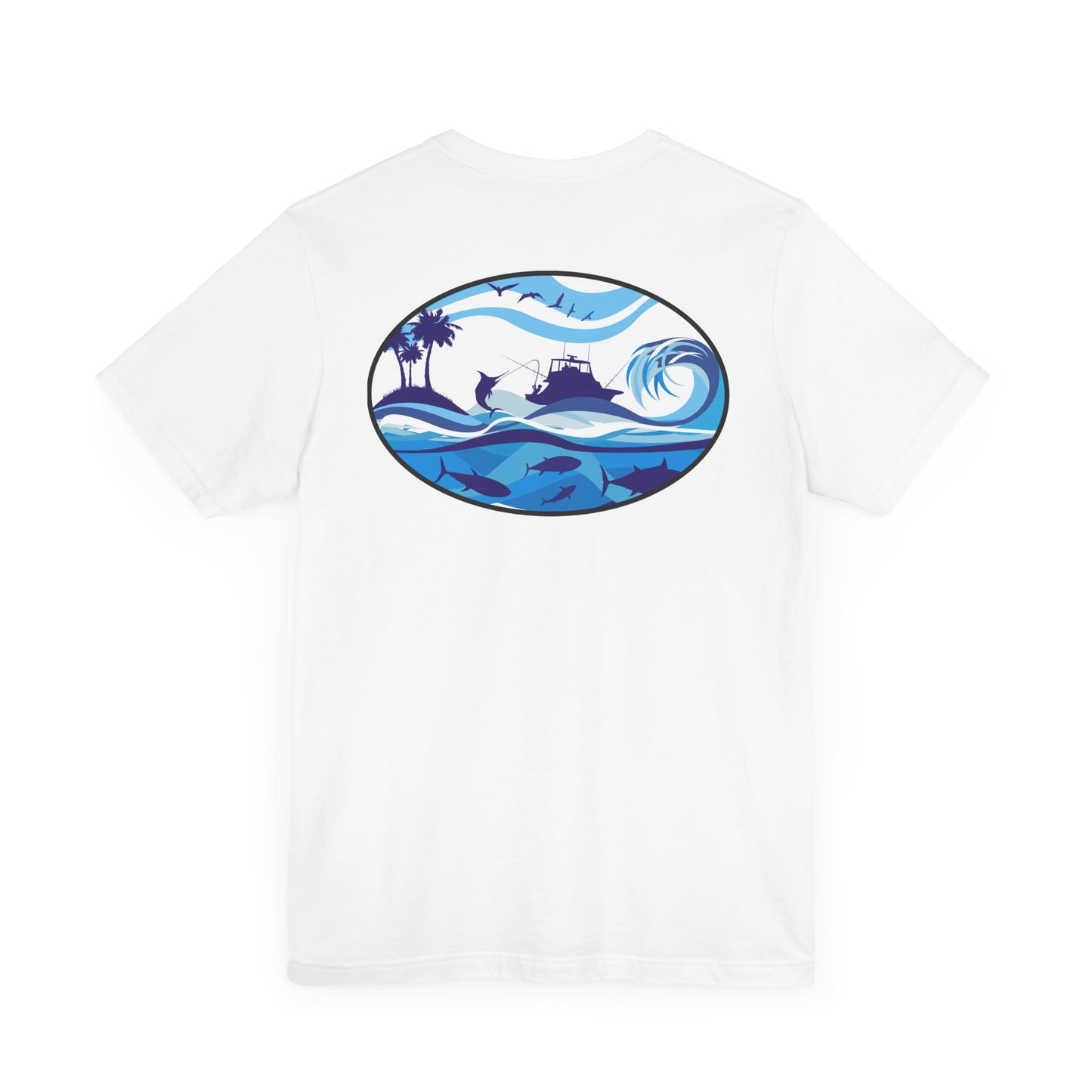 Salty Marlin Jersey Short Sleeve Tee