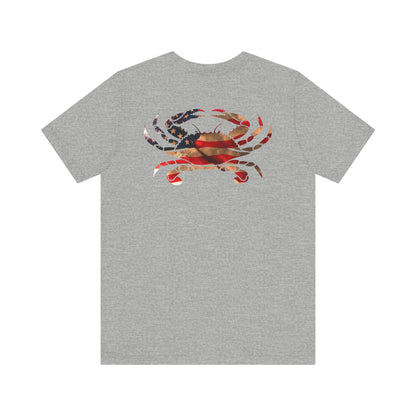 Salty Men's Jersey Short Sleeve Crab Tee