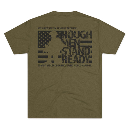 Rough Men Stand Ready Unisex Tri-Blend Crew Tee