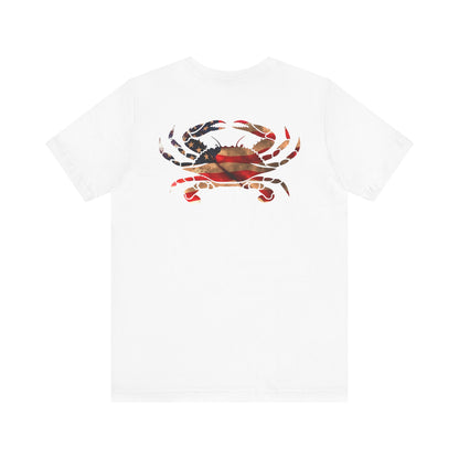 Salty Men's Jersey Short Sleeve Crab Tee