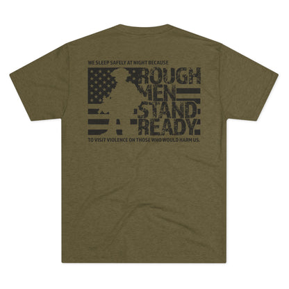 Rough Men Stand Ready Unisex Tri-Blend Crew Tee