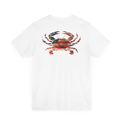 Salty Men's Jersey Short Sleeve Crab Tee