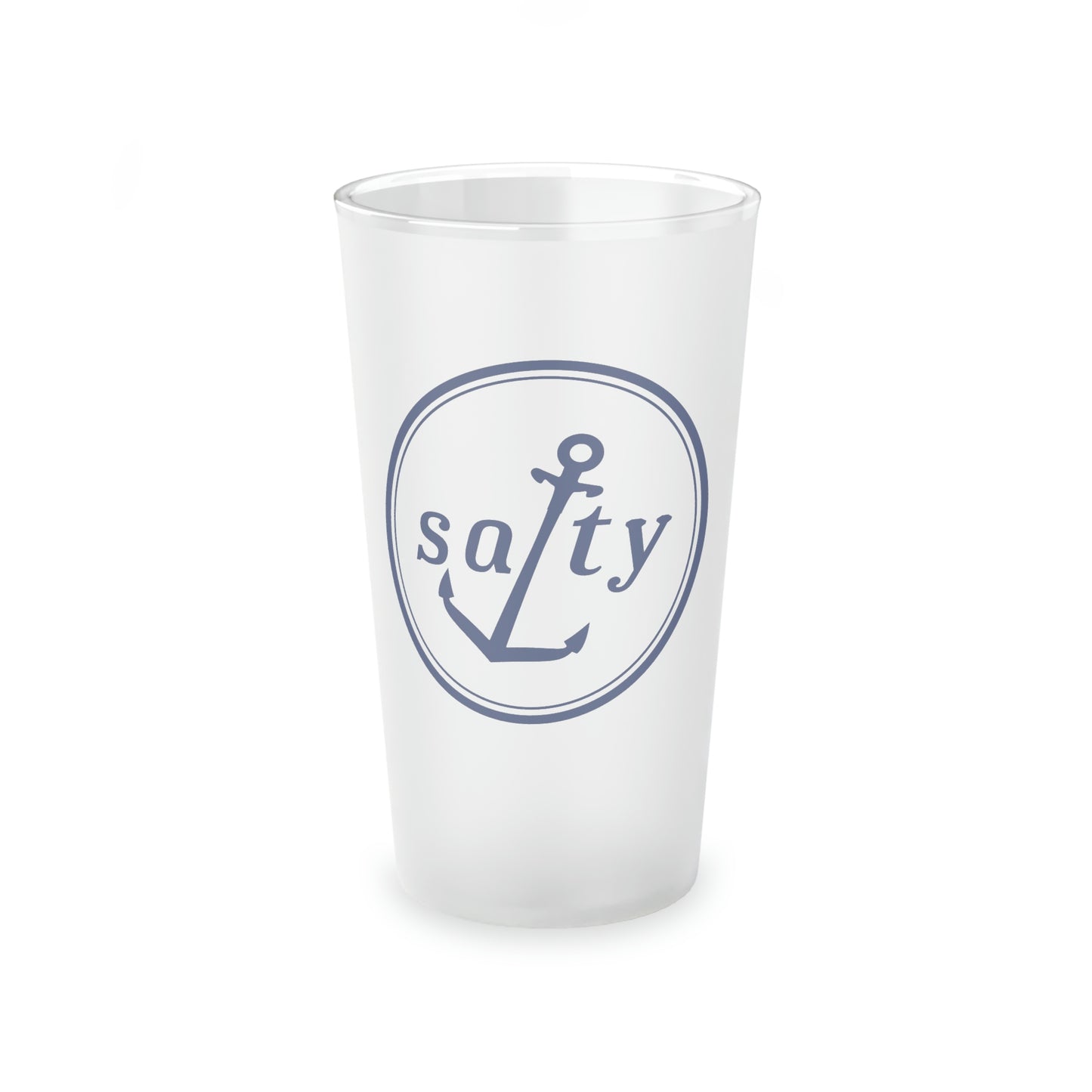 Frosted Pint Glass, 16oz - Salty™